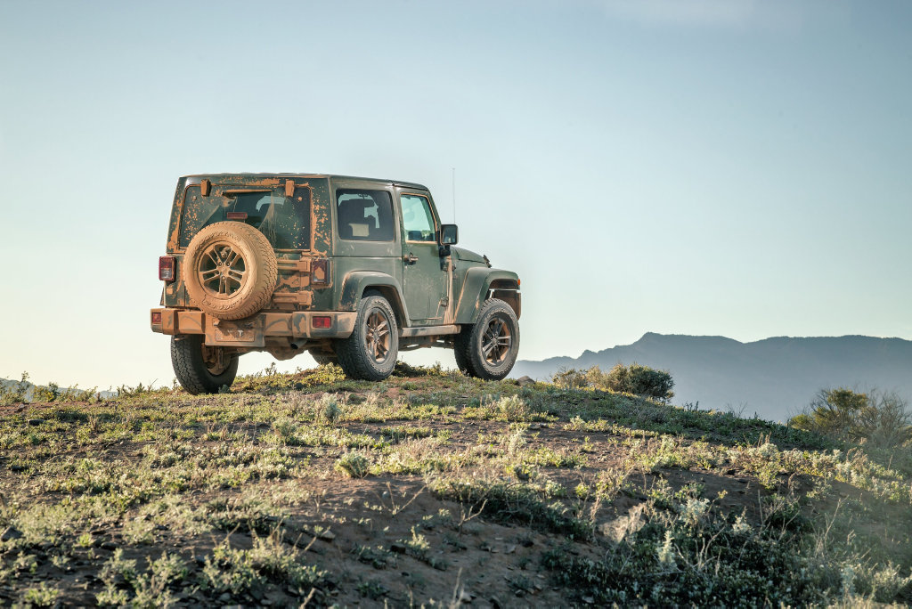The 2016 Jeep Wrangler 75th Anniversary model. The 2016 Jeep Wrangler 75th Anniversary model.